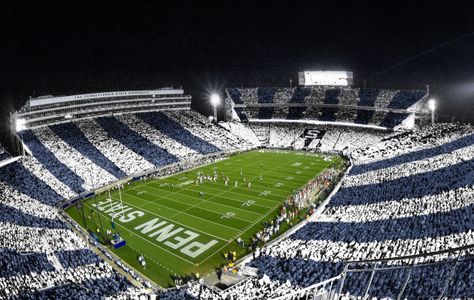 Penn State Football Stadium Wallpaper - Best Wallpaper HD Penn State Stadium, Happy Valley Penn State, Penn State Game, Beaver Stadium, Stadium Seating, Ducks Football, Penn State Football, Football College, Football American