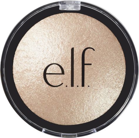 e.l.f. Cosmetics Baked Highlighter Elf Highlighter, Best Highlighter Makeup, Drugstore Highlighter, Grape Oil, Best Highlighter, Highlighter And Bronzer, Cheap Makeup, Elf Cosmetics, Elf Makeup