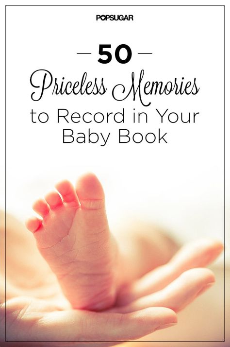 50 Priceless Memories to Record in Your Baby Book Baby Book Ideas, Most Popular Pins, Keepsake Ideas, Baby Keepsakes, Bumbo, Diy Bebe, Baby Memory Book, Book Baby, Baby Journal