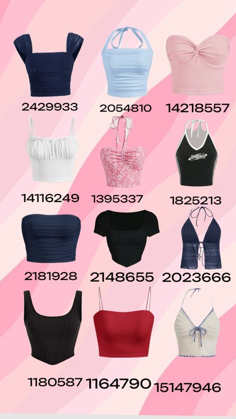 Shein cute summer tops 🫶 Shein Summer Tops Codes, Shein Bikinis Codes, Shein Codes Summer, Shein Tops Codes, Shein Summer Outfits With Codes, Summer Clothes Shein, Shein Outfits Summer 2024 Codes, Shein Fits Summer, Summer Outfit Shein