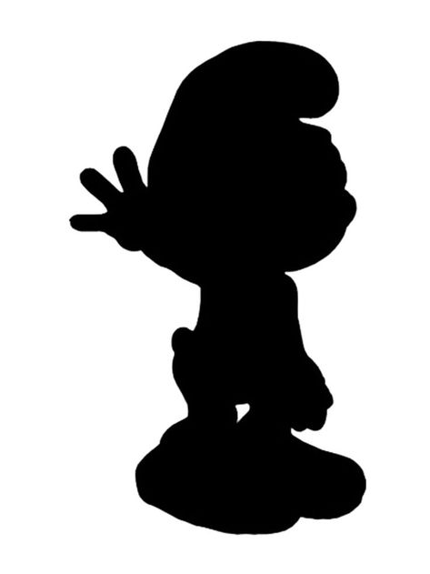 Smurfs stencils are a huge collection of silhouettes of the cutest fairytale creatures. All Smurfs stencils are free to download and print. Cruise Attire, Cartoon Silhouette, Fairytale Creatures, Halloween Stencils, Craft Design, Cricut Projects Vinyl, Cricut Projects, Famous People, Design Crafts