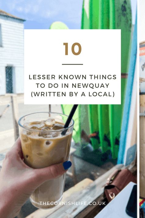 10 lesser known things to do in Newquay, written by a local Cornwall Travel, Things To Do In Cornwall, Newquay Cornwall, Events Place, Most Luxurious Hotels, Devon And Cornwall, Surf School, Cornwall England, Holiday Park