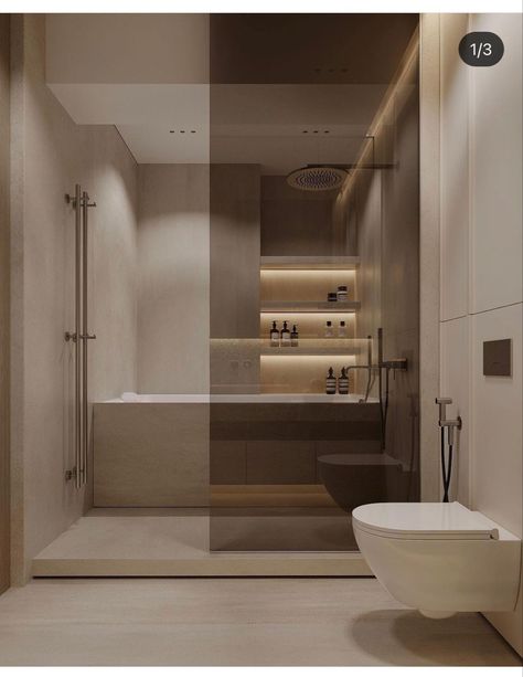 Master Ensuite Bathroom Luxury, Washroom Tiles, Modular Bathroom, Modular Bathrooms, Indoor Outdoor Bathroom, Bathroom Design Black, Modern Small Bathrooms, Luxury Master Bathrooms, Interior Design Bedroom Small