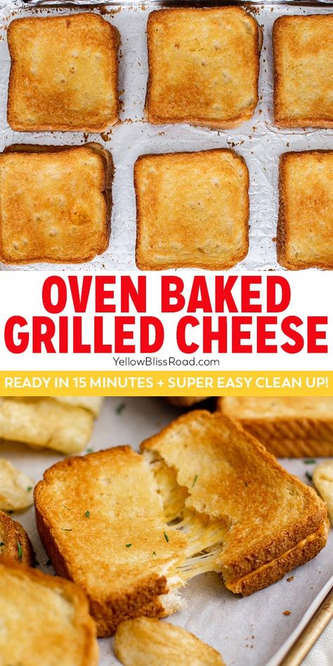 Oven Baked Grilled Cheese, Oven Grilled Cheese, Baked Grilled Cheese, I Lost 100 Pounds, Healthy Food Menu, Healthy Food Guide, Grilled Cheese Sandwiches, Healthy Food Facts, Vegan Sandwich