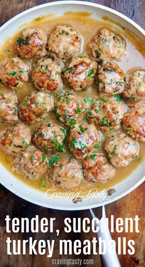 بطاطس مهروسة, Craving Tasty, Cena Light, Turkey Meatballs Recipe, Ground Turkey Recipes Healthy, Turkey Meatball, Healthy Ground Turkey, Turkey Meatball Recipe, Healthy Turkey