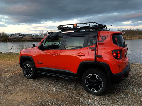 Jeep Renegade Mods, Jeep Renegade Trailhawk, Jeep Xj Mods, Jeep Lifestyle, Jeep Grand Cherokee Srt, Red Jeep, Jeep Mods, Toyota 4x4, Jeep Xj