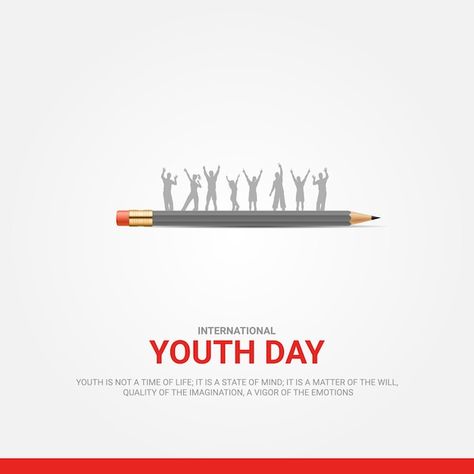 World Youth Skills Day Creative Ads, International Youth Day Creative Ads, Youth Day Creative Ads, International Youth Day Poster, Youth Day Poster Design, Education Day Poster, Youth Day Poster, World Education Day, World Youth Skills Day