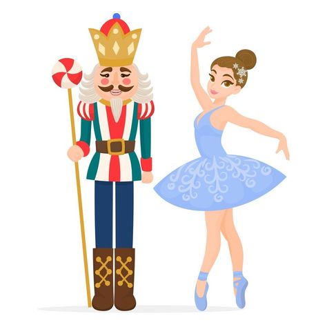 Ballet Svg, Nutcracker Image, Ballet Illustration, Ballet Drawings, Christmas Graphic Design, Ballet Art, Christmas Rock, Xmas Deco, Nutcracker Ballet