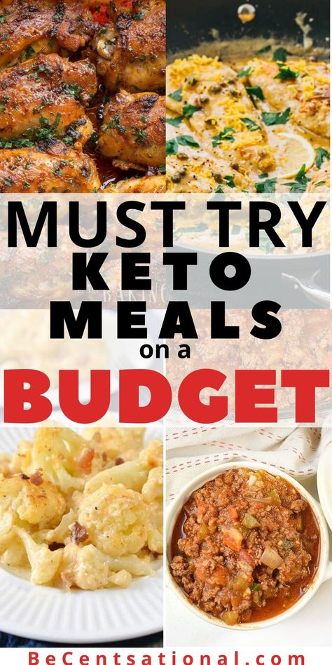 Quick Keto Dinner Recipes that are simple to make and will be ready in less than 30 minutes! These low carb easy meals can be made in a crock pot or slow cooker, on stove top or dutch oven. They are easy enough to make on a busy weeknight. Your family will enjoy this low-carb and keto meals. #lowcarb #keto #quickmeals #easymeals Keto Meals On A Budget, Fingerfood Baby, Meals On A Budget, Keto On A Budget, Keto Dinners, Keto Meal Prep, Keto Recipes Dinner, Keto Food, Diets For Beginners