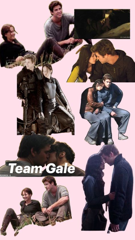 This is my second team Gale collage Hunger Games Pin, Team Gale, Hunger Games, Collage, Books