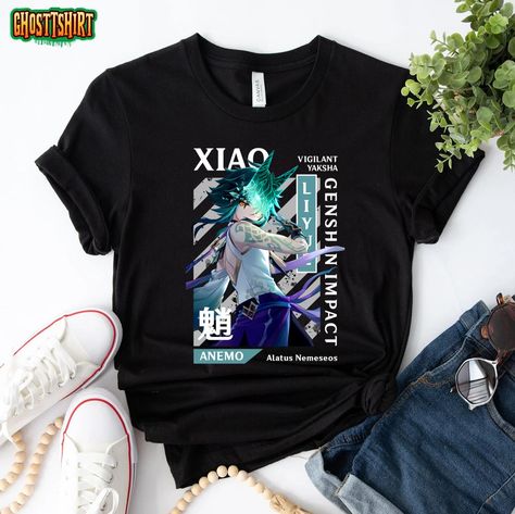 Xiao Genshin Impact Unisex T-Shirt . This product is available in Unisex T-shirt, Women Shirt, Sweatshirt, Hooodie, Tanktop and Mug. The T-Shirt has all sizes and colors Black, Sport Gr... https://ghosttshirt.com/product/xiao-genshin-impact-unisex-tshirt/ Trending #Trending 19.99 Check more at https://ghosttshirt.com/product/xiao-genshin-impact-unisex-tshirt/ Cyno Pfp, Raiden Genshin Impact, Genshin Impact Cyno, Raiden Genshin, Pfp Genshin Impact, Pfp Genshin, Shogun Raiden, Xiao Genshin Impact, Xiao Genshin