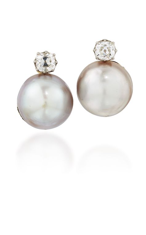 Big Pearl Earrings, Unique Pearl Earrings, Diamond Earrings Wedding, Earrings For Wedding, Large Pearl Earrings, Pearl Jewels, Pearl Necklace Designs, Pearl Earrings Wedding, Big Pearl