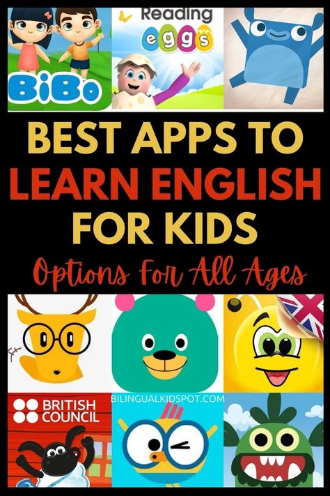 Apps To Learn English, Homeschool Websites, Learning Apps For Kids, English App, Best Language Learning Apps, English For Kids, Grammar Games, Language Apps, Apps For Kids