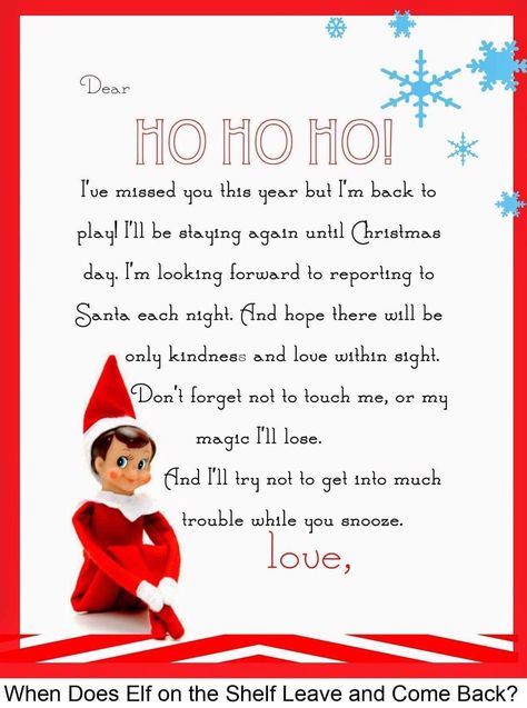 1st Day For Elf On The Shelf, Elf On The Shelf Not Coming Back Ideas, Elf Return With New Elf, Elfs Come Back Ideas, Elf On The Shelf First Time Back, Elf’s On The Shelf Come Back, Elf We Are Back Ideas, Easy Elf On The Shelf Ideas Welcome Back, Elfin The Shelf I’m Back