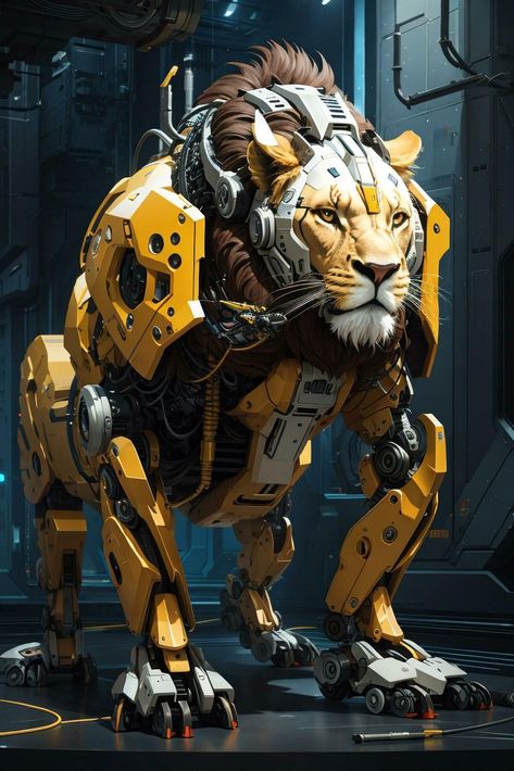 Download the Futuristic Lion robot image generated 27304524 royalty-free Stock Photo from Vecteezy for your project and explore over a million other images and backgrounds. Robot Images, Robot Lion, Body Armour, Anime Animals, Cityscape Photos, Logo Banners, Custom Illustration, Custom Branding, Les Paul