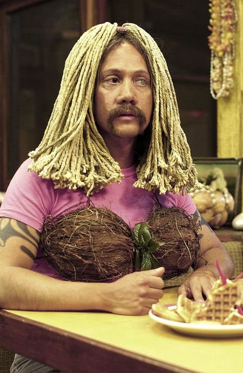 Rob Schneider in 50 First Dates... Adam Sandler Movies, Rob Schneider, Hulk Character, 50 First Dates, Adam Sandler, Dirty Dancing, Drew Barrymore, Comedy Films, Creative Halloween Costumes