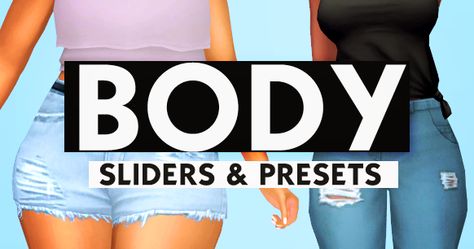 LINKS ____________________________ POUTY LIPS LIP AND TEETH ASYMMETRICAL LIPS BREAST/HIP SLIDER SLIDER PACK ARM SLIDERS ... Sims 4 Body Sliders Mod, Sims 4 Body Sliders, Sims 4 Cc Skin Details Realistic, Sims 4 Sliders, Ts4 Presets, Realistic Sims, Sims Accessories, Los Sims 4 Mods, Ts4 Mods