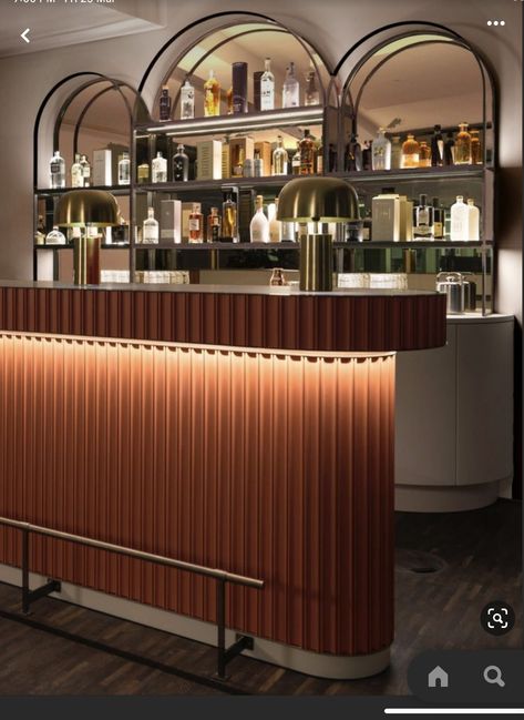 Bar Inspiration Design, Night Bar Interior Design, Drink Bar Design, Bar Interior Design Modern, Modern Bar Interior, Contemporary Bar Design, Bar Counter Design Home, Modern Bars, Luxury Bar Design