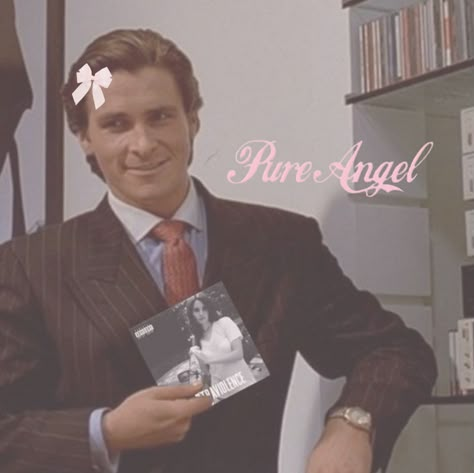 Patrick Bateman, Pink Coquette, Christian Bale, Angel