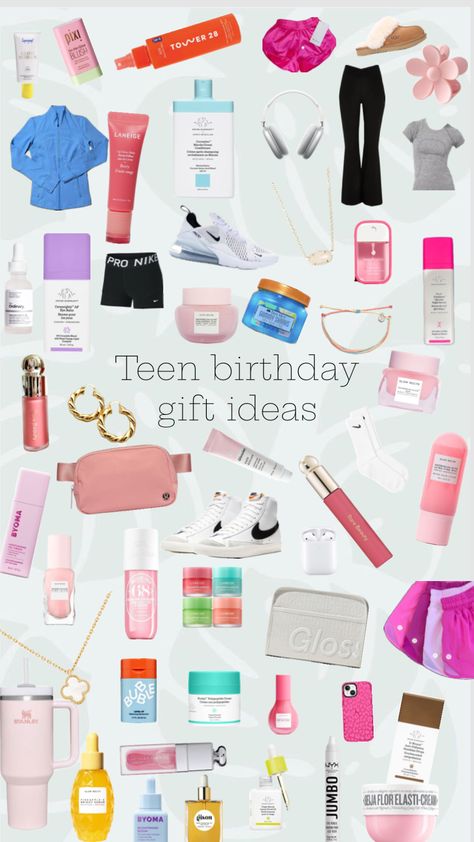 🎉🥳Teen birthday gift ideas (for girls)🥳🎉 What To Get Your Friend For Her Birthday Gift Ideas, Good Ideas For Birthday Gifts, Birthday Gift Ideas Clothes, Birthday Present Ideas For Yourself, 14th Birthday Present Ideas Girl, Birthday Gifts To Ask For Ideas, Stuff For Birthday Gifts, Birtjday Gifts, Girly Gift Ideas Birthday