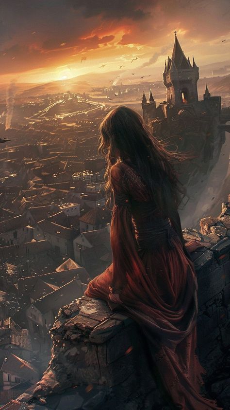 Medieval Fantasy Setting, Historical Fantasy Aesthetic, Medieval City Concept Art, Fantasy City Aesthetic, Medieval Castle Aesthetic, Medieval Fantasy Aesthetic, Fantasy Castle Aesthetic, High Fantasy Aesthetic, Fantasy World Aesthetic