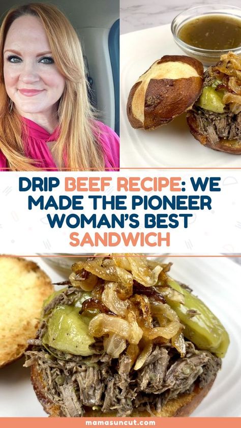 Pioneer Woman Recipes Dinner, Drip Beef, Food Network Recipes Pioneer Woman, Ree Drummond Recipes, Pioneer Women Cooks, Pioneer Woman Ree Drummond, Beef Chuck Roast, Pioneer Woman Recipes, Famous Recipe