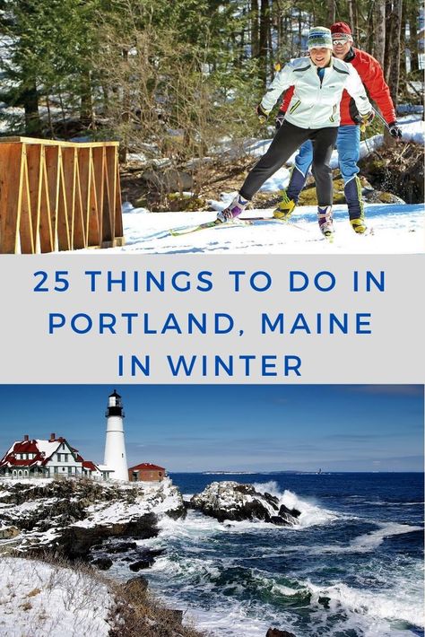 Summer may be the busy season, but there's loads of things to do in Portland, Maine, in the winter, including many free things to do. We share 25 of them! #portlandmaine #thingstodoinportlandmaine #visitportland #ustravel #winteractivities #portland Maine Winter, Things To Do In Portland, Maine Vacation, Maine Travel, New England Travel, Portland Maine, Free Things To Do, United States Travel, Free Things