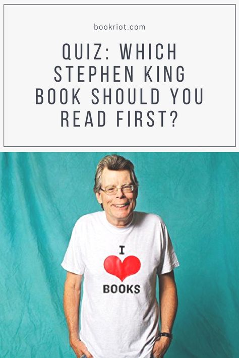 Which Stephen King book should you read next? Take the quiz and find out!  Stephen King | Stephen King book | Stephen King Quiz | Quizzes Stephen King Short Stories, Stephen King Reading List, The Shining Stephen King, Steven King Aesthetic, It Book Stephen King Aesthetic, Best Stephen King Books, Fairytale Stephen King, Holly Stephen King, What Book Should I Read Next Quiz