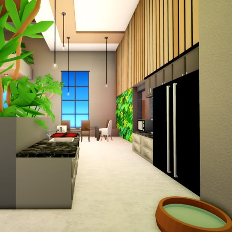 Club Roblox Room Ideas Family Villa, Club Roblox House Ideas Kitchen, Club Roblox Kitchen, Club Roblox Kitchen Ideas, Club Roblox House, Medium Apartment, Club Roblox House Ideas, Roblox Room, Roblox Builds