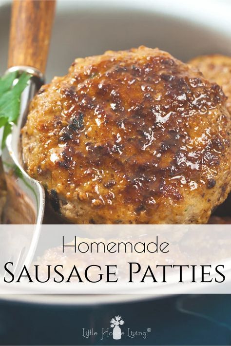 Learn how to make and freeze Homemade Sausage Patties so you can have quick and easy breakfasts in the freezer for busy mornings. #homemadesausagepatties #homemadesausage #freezingsausagepatties #freezermeals #beefsausage Air Fryer Sausage Patties, Make Breakfast Sausage, Air Fryer Sausage, Breakfast Sausage Patties, Fried Hot Dogs, Home Made Sausage, Easy Breakfasts, Sausage Patties, Aip Paleo Recipes