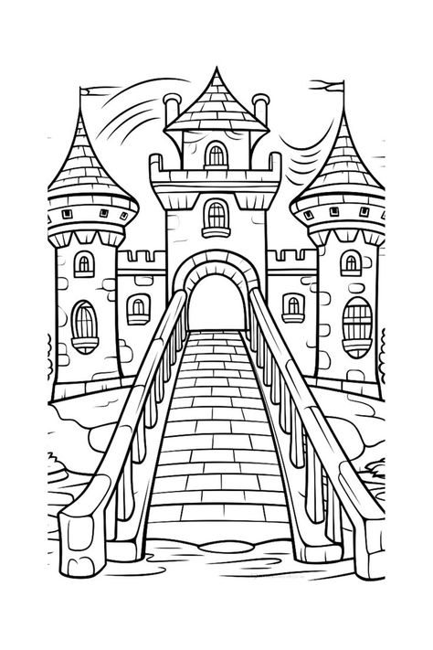 Add a touch of enchantment to your summer activities with our free printable castle coloring page! Homeschooling has never been more exciting with our educational resources and printable materials. Let your kids unleash their creativity while enjoying indoor fun. Delve into a world of colors and inspiration by visiting our Etsy shop (link in bio) for an assortment of coloring pages. Doodling Tutorial, Castle Coloring Page, Frozen Coloring Pages, Free Kids Coloring Pages, Coloring Bookmarks, Indoor Fun, Cool Coloring Pages, Page Ideas, Cute Coloring Pages