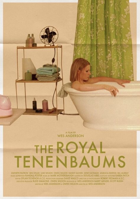 The Royal Tenenbaums Poster, Royal Tenenbaums Poster, Wes Anderson Poster, Movie Poster Project, Alt Posters, Royal Tenenbaums, Danny Glover, Wes Anderson Movies, Film Posters Art