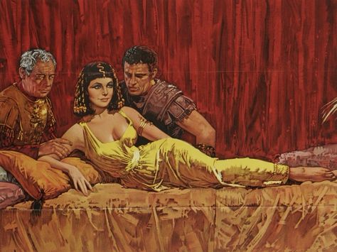 Cleopatra And Marc Anthony, Cleopatra Aesthetic, Cleopatra History, Cleopatra Quotes, Cleopatra Art, Caesar And Cleopatra, Elizabeth Taylor Cleopatra, Mark Antony, Egyptian Queen