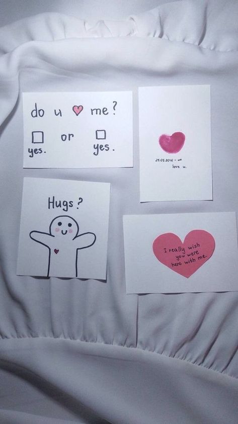 Cute Writing Ideas For Boyfriend, Cute Small Drawing For Boyfriend, Gifts For Boyfriend Diy Creative, Ide Scrapbook, Boyfriend Scrapbook, Hadiah Diy, Cute Writing, Cute Text Quotes, Bff Gifts Diy