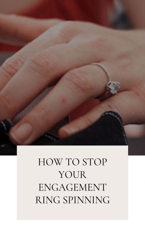 Should your engagement ring spin? No. Here are the options of what to do to get your ring sitting pretty. #the #Exploring #the #Allure #of #Natures #JewelryDesign #Jewelry #Gemstone #Beauty #JewelryAddict #StatementJewelry #Treasures #Unveiling #of Ring Guards For Solitaire, Ring Too Big, Make A Ring Smaller, Knife Edge Engagement Ring, Large Engagement Rings, Dimond Ring, Big Engagement Rings, Proposal Planning, Gemstone Diamond Ring