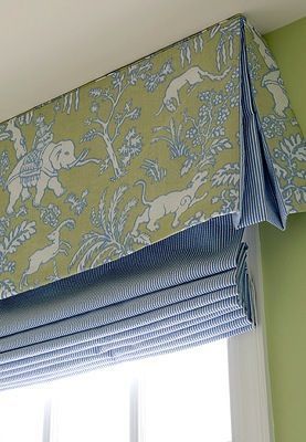 Corner Window Treatments, Drapery Designs, Blinds Design, Curtains And Draperies, Corner Window, Kitchen Window Treatments, Kitchen Corner, Valance Window Treatments, Roman Blind