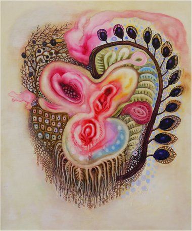 Biomorphic Art, Glenn Brown, Melting Ice Cream, Odilon Redon, Fairy Paintings, Outsider Artists, Nature Projects, New Zealand Art, Louise Bourgeois