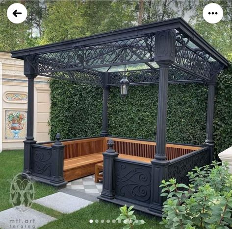 Gazebo Garden, Rooftop Patio Design, Outdoor Restaurant Design, House Main Gates Design, Stone Wall Design, Rooftop Terrace Design, Backyard Fireplace, Deck Designs Backyard, Patio Canopy