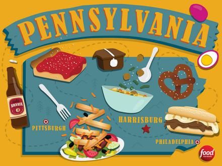 Pennsylvania Food, Cheese Steak Sandwich Recipe, Buddys Pizza, Food On A Plate, Best Philly Cheesesteak, Tiny Bakery, Roast Pork Sandwich, Shoofly Pie, Pittsburgh Food