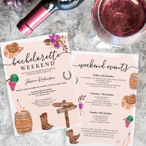 Fall wine bachelorette party weekend illustration invitation Autumn Wedding Party, Weekend Illustration, Wine Bachelorette, Wine Bachelorette Party, Illustration Invitation, Bachelorette Hats, Bachelorette Party Weekend, Autumn Wine, Floppy Hats