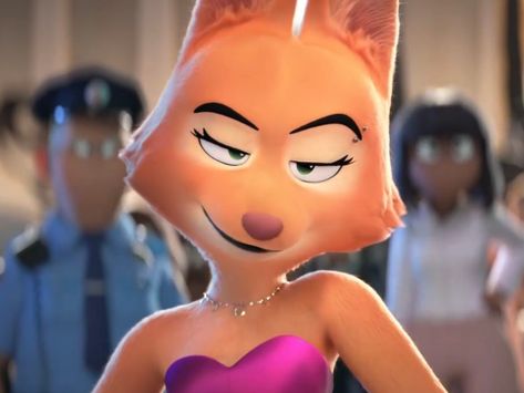 Diane Foxington, Wolf Movie, Mister Wolf, The Bad Guys, Wolf Love, Fox Girl, Go To Movies, Bad Guys, Zootopia