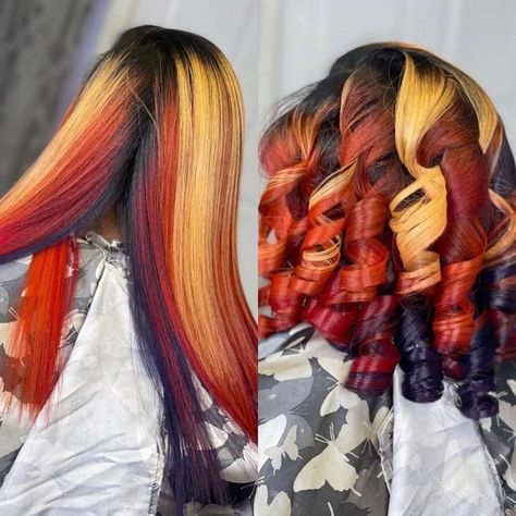 Fall Hair Colors 2023 Black Women, Best Hair Colour For Black Women, Natural Hairstyles With Color, Fall Hair Colors For Black Women, Cotton Candy Hair, Trending Hair, Bold Hair Color, Cute Hair Colors, Candy Hair