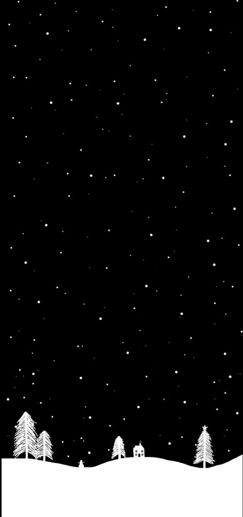 I Phone Wallpaper Winter, Black Christmas Wallpaper Aesthetic, Simple Winter Wallpaper Iphone, Christmas Wallpaper Black Background, Subtle Winter Wallpaper, Plain Christmas Wallpaper Iphone, Black And White Christmas Background, Christmas Wallpaper Aesthetic Black, Simple Christmas Phone Wallpaper