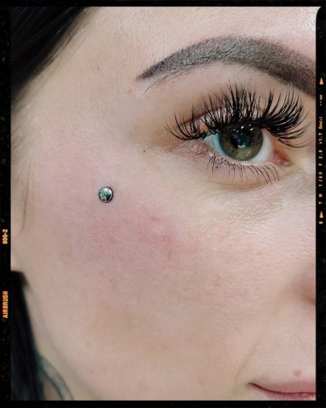 Microdermal Piercing Idea Microdermal Piercing Face, Microdermal Piercing, App Filter, Fashion Trend Inspiration, Mens Nails, Face Piercings, Airbrush App, 2160x3840 Wallpaper, Editing Pictures