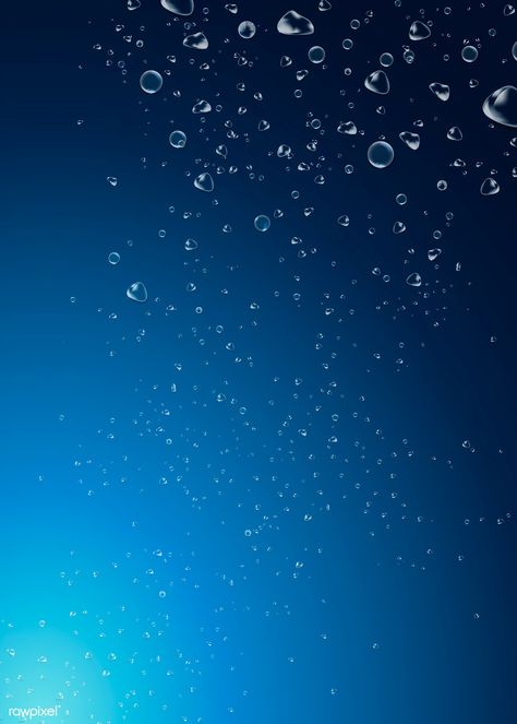 Air bubbles in water background vector | free image by rawpixel.com / Niwat Bubbles In Water, Water Background, Background Powerpoint, Web Design Resources, Water Bubbles, Banner Background Images, Creative Background, Blue Poster, Africa Art