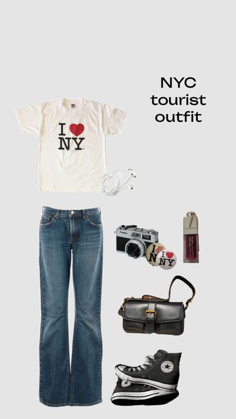 I Love Ny Shirt Outfit Aesthetic, I Love Ny Costume, Ny Tourist Outfit, New York Tourist Costume, I Love Nyc Shirt Outfit, I Love New York Shirt Outfit, Nyc Tourist Outfit, I Love Nyc Shirt, I Love Ny Shirt Outfit