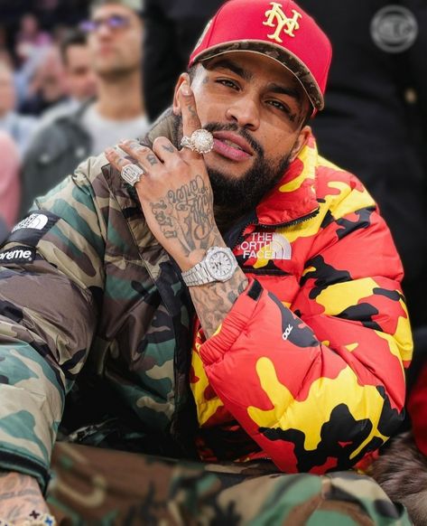 Dave East Box Braids, Dave East Instagram, David East, Bae Style, Dave East, Nba Fashion, Mens Photoshoot Poses, Real Hip Hop, Black Men Street Fashion