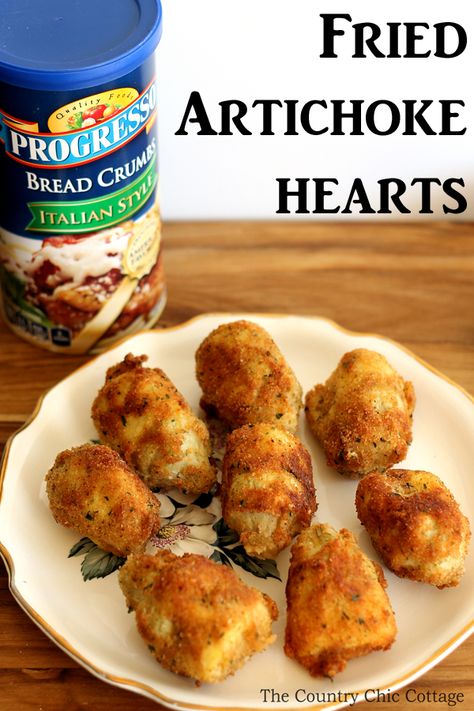 Fried Artichoke Hearts, Fried Artichokes, Artichoke Appetizer, Artichoke Recipe, Fried Artichoke, Cottage Diy, Diy Easy Recipes, Artichoke Recipes, Diy Home Decor Crafts