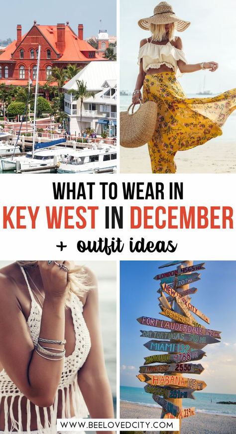 Planning a trip to Key West in December? With warm weather and tropical vibes, you’ll need the perfect Florida December outfits! Think light layers, breezy dresses, and comfy sandals for daytime, with a light jacket for cool evenings. From Christmas in Key West to beachside fun, these outfit ideas will keep you stylish and comfy. #KeyWestOutfits #FloridaDecemberOutfits #KeyWestChristmas Cruise Outfits For Women In 20s, Beach In January Outfits, Winter Island Outfit, Key West Outfits What To Wear, What To Wear To Key West Outfit Ideas, December In Florida Outfits, Florida Outfits December, Key West Outfit Ideas Fall, What To Wear In Florida In December