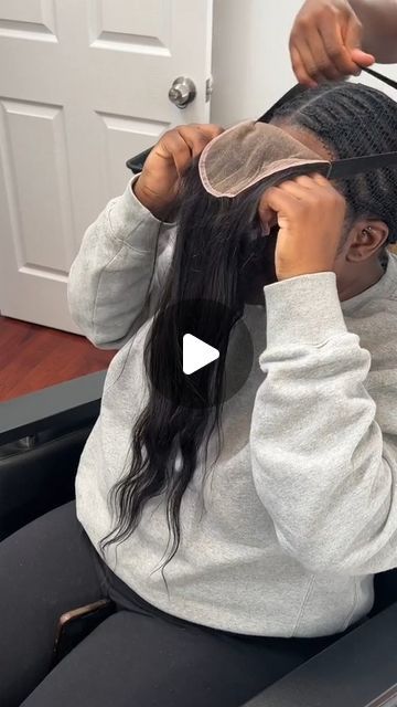 Closure Lace Wig, Wig Hairstyles Closure, Frontal Sew In Braid Pattern, Sew In Protective Style Hairstyles, Versatile Sew In Weave With Closure, Lace Closure Sewin, 10 Inch Weave Hairstyles, Sew Im With Closure Weave, Long Layered Hair Quick Weave